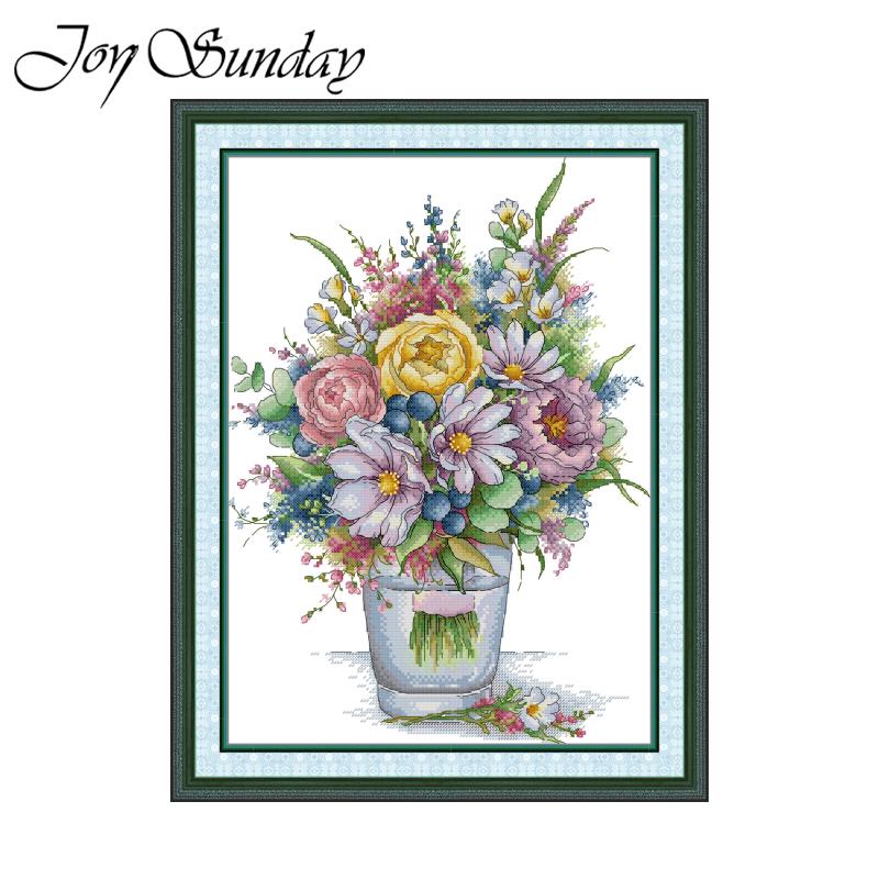 Textile Sewing Patterns - Набор для вышивки крестом Joy Sunday,