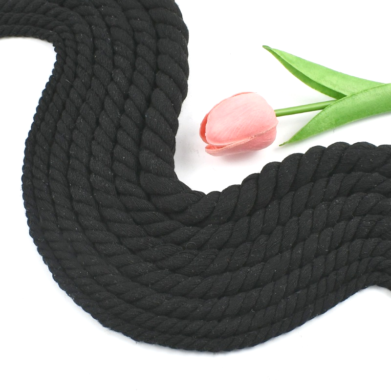 Sewing Thread In Textile - 1-5 м, 5-20 мм, черный, 3