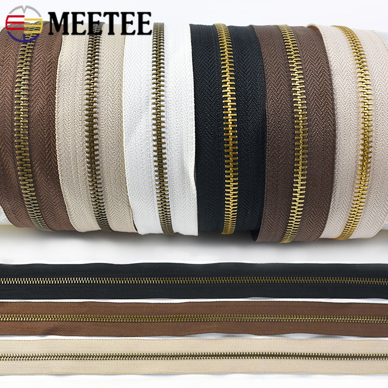 Textile And Sewing Supply - Металлическая лента на молнии Meetee 2/4M