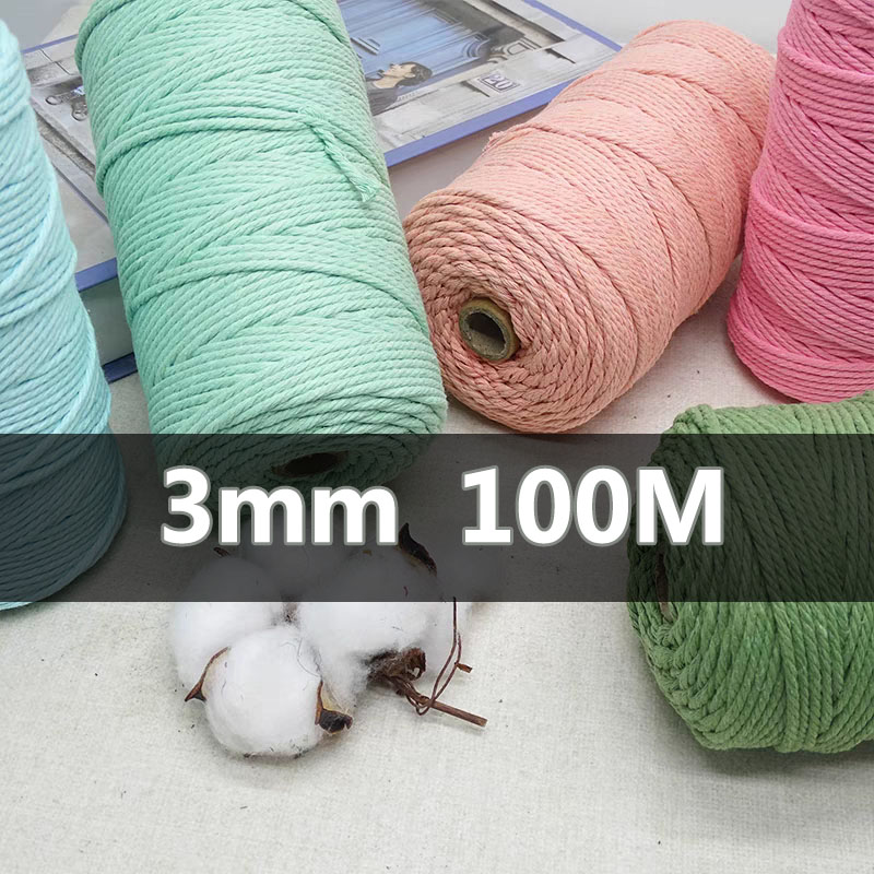 Sewing Thread In Textile - 3 мм 100 м шнур для