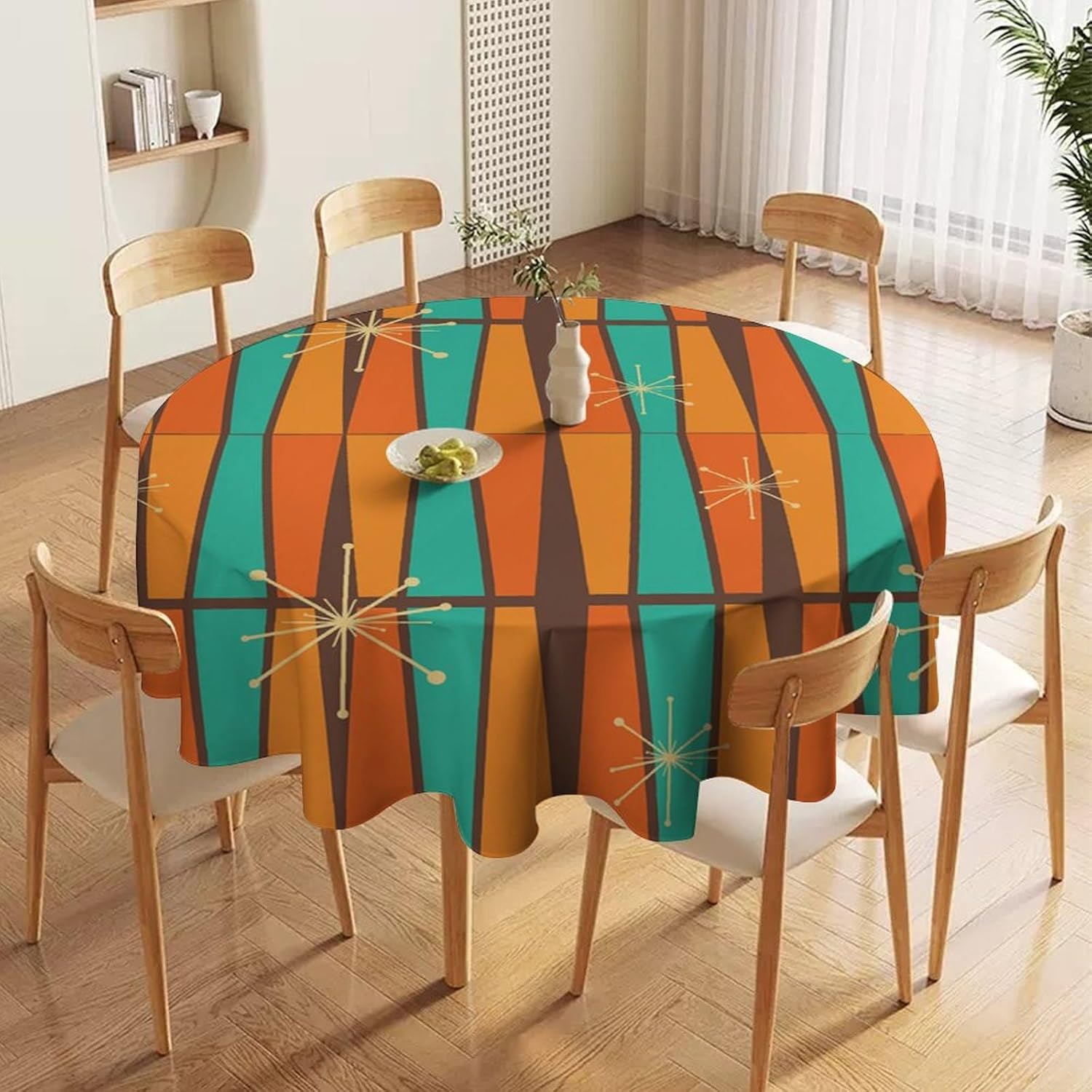 Скатерть круглая в стиле Mid-C – обзор и цена Century Textile & Sewing Supply