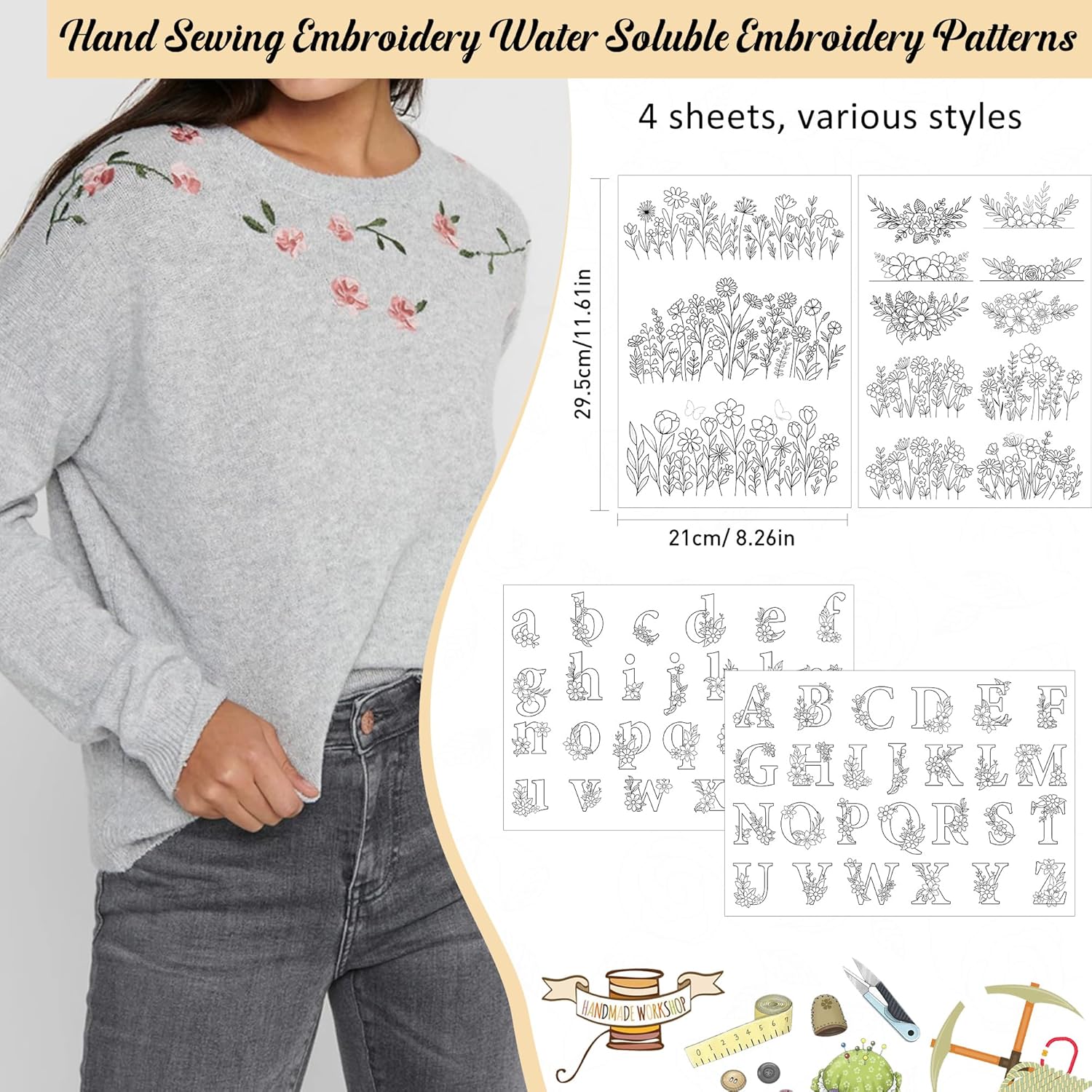 Бумага-стабилизатор для вышивк – обзор и цена Textile Sewing Patterns
