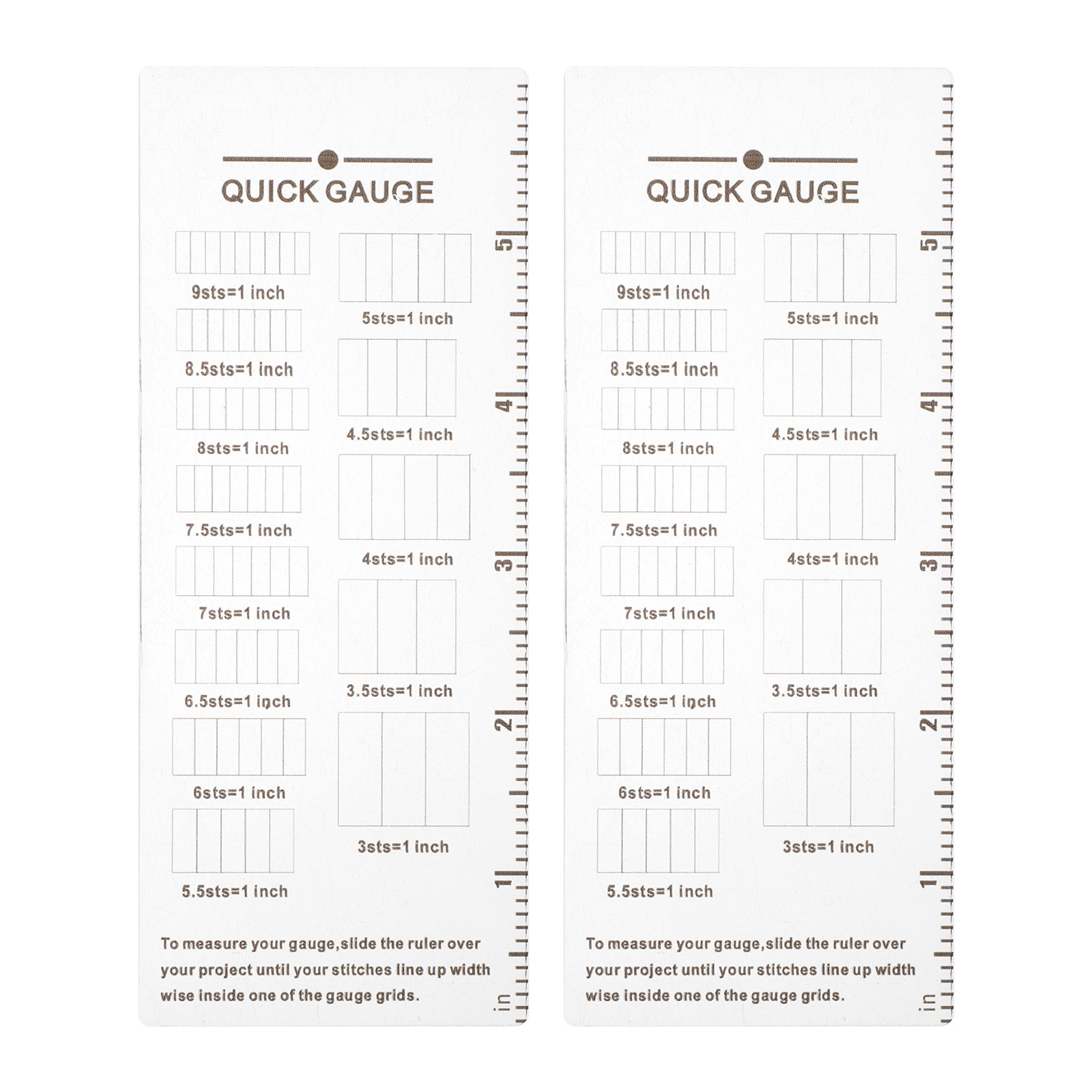 2 шт. акриловых прозрачных изм – обзор и цена Sewing Gauge Ruler