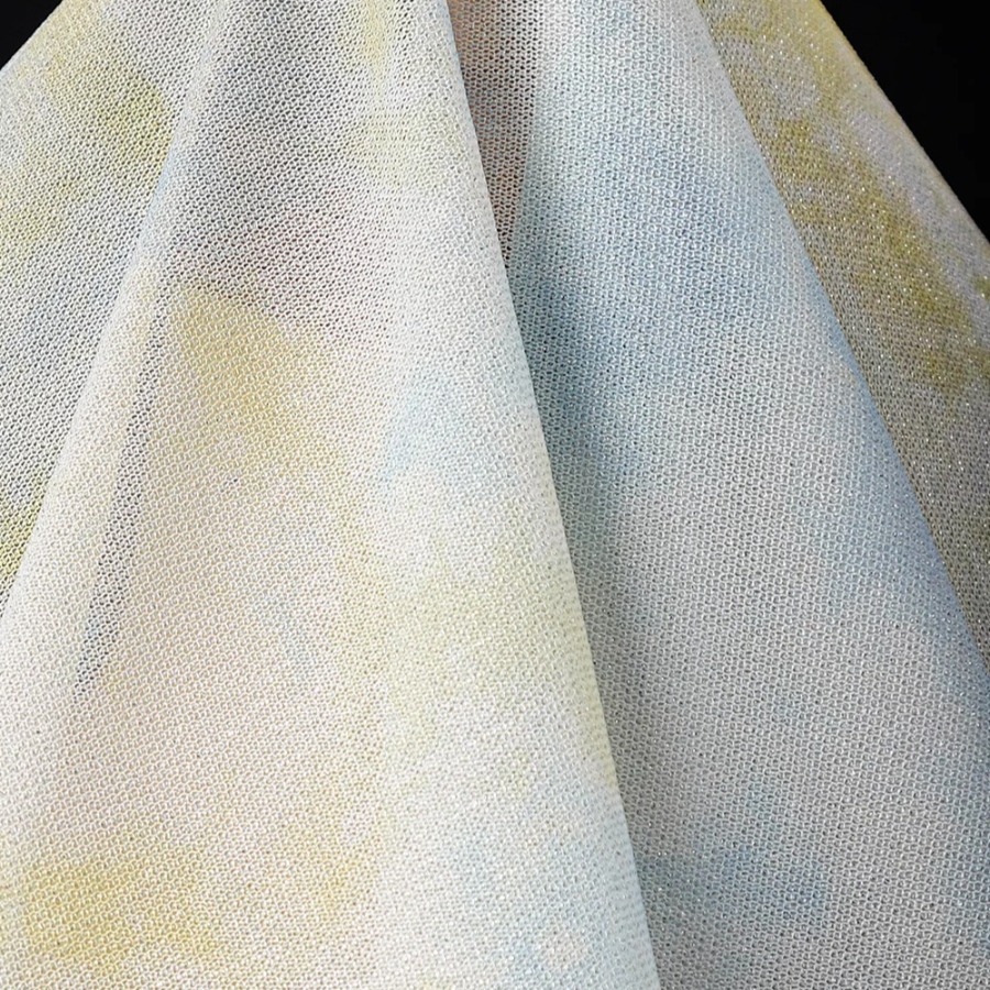 Вязаная ткань Tie Dye Желтый Б – обзор и цена Sewing Tie Dye