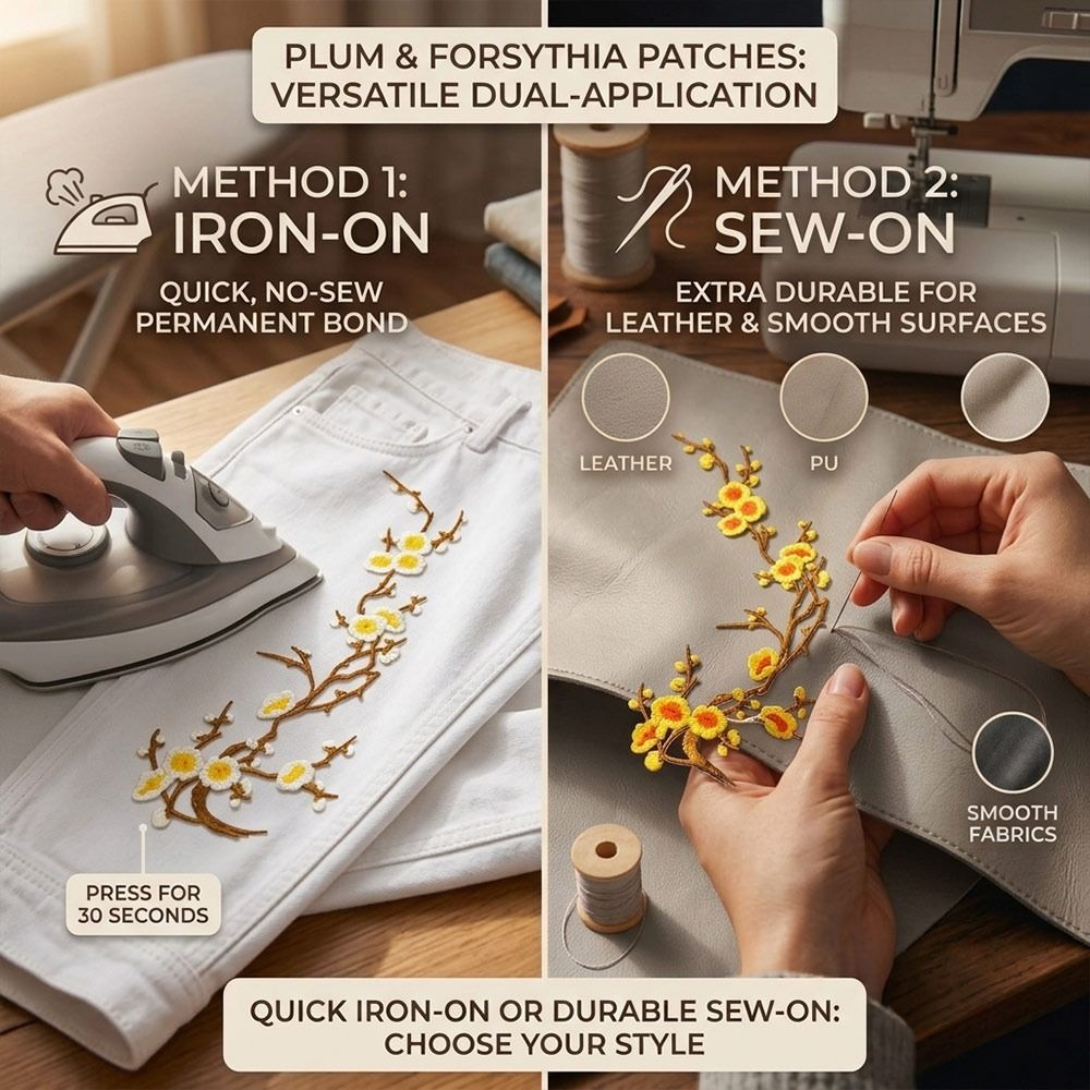 Нашивки с изображением цветков – обзор и цена Textile For Sewing