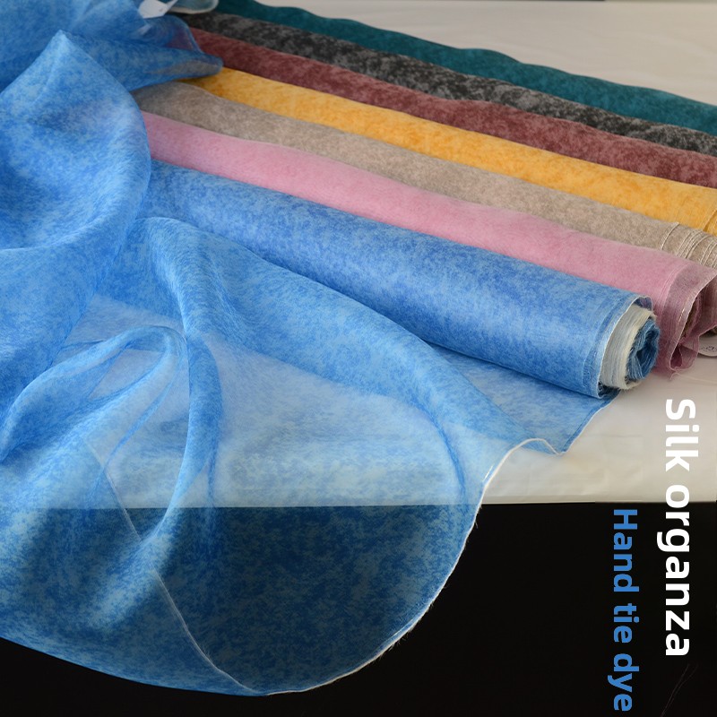 Шелковая органза с эффектом та – обзор и цена Sewing Tie Dye