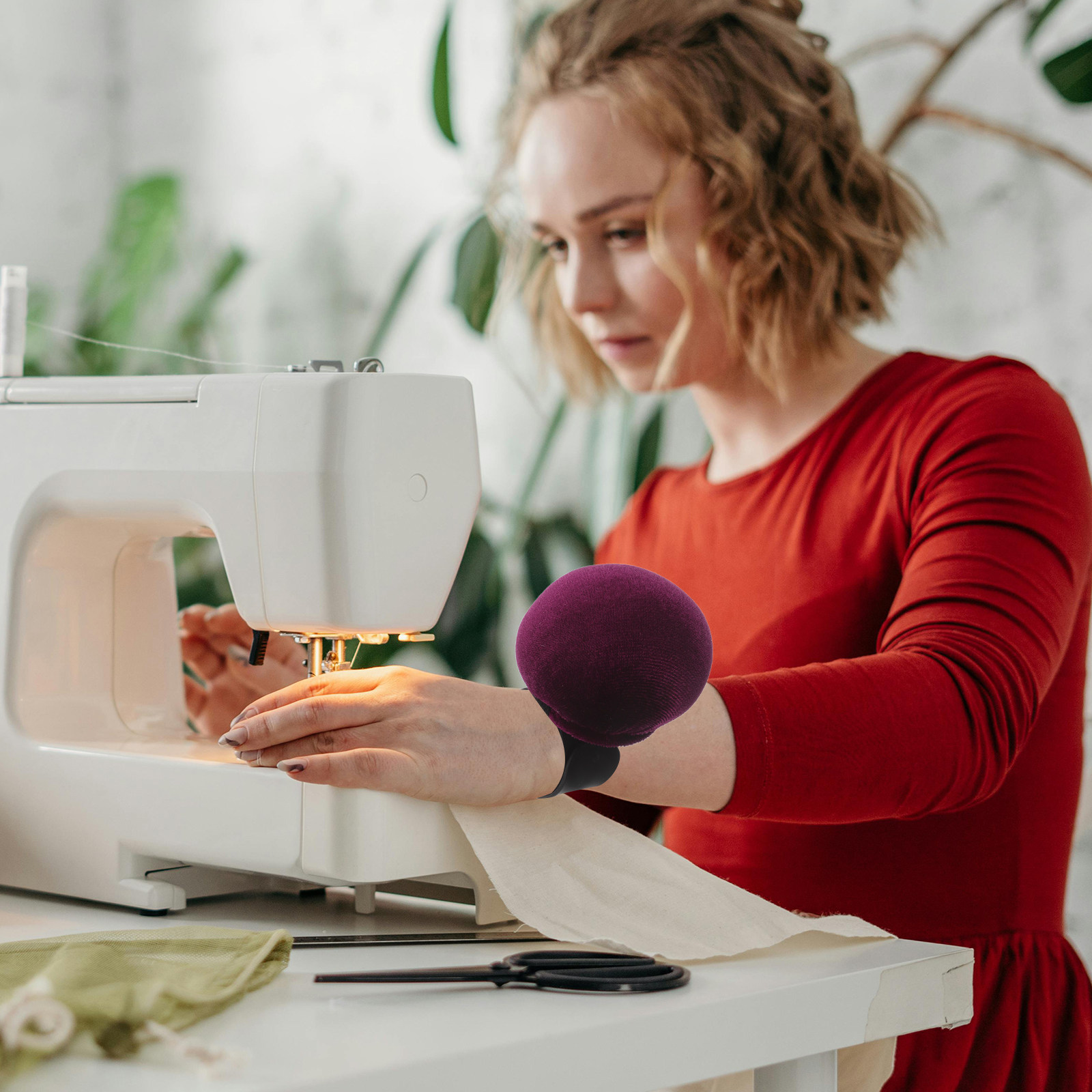 Браслет-подушечка для игл из П – обзор и цена Sewing Pin Cushion