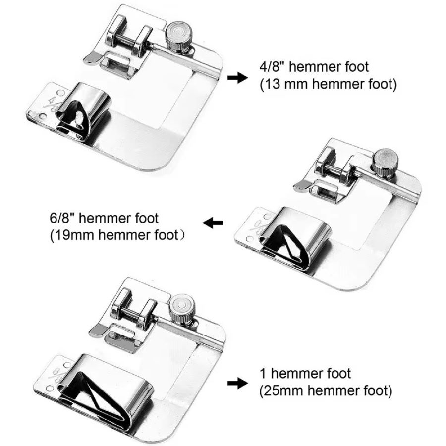 1-3 шт. 13/19/25 мм Ножки-приж – обзор и цена Sewing Hemming