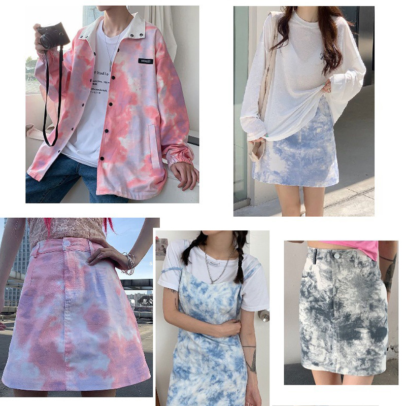 100*150 см цветная джинсовая т – обзор и цена Sewing Tie Dye