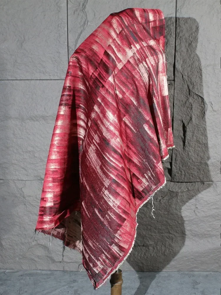 Красная ткань с эффектом тай-д – обзор и цена Sewing Tie Dye