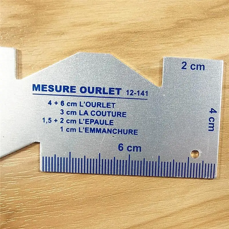 Маркер для ткани, портновский  – обзор и цена Sewing Gauge Ruler