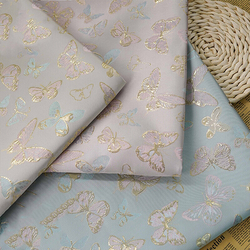 1 м жаккардовая ткань с золото – обзор и цена Sewing Thread In Textile