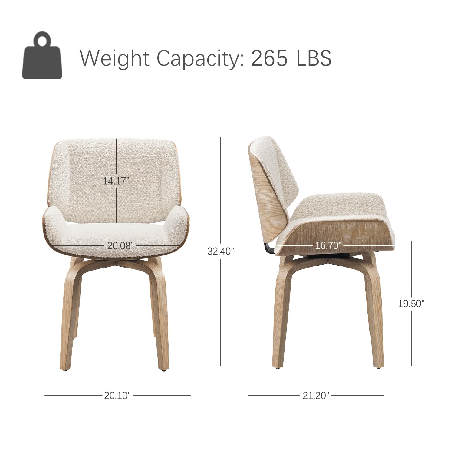 Поворотный обеденный стул, обе – обзор и цена Century Textile & Sewing Supply
