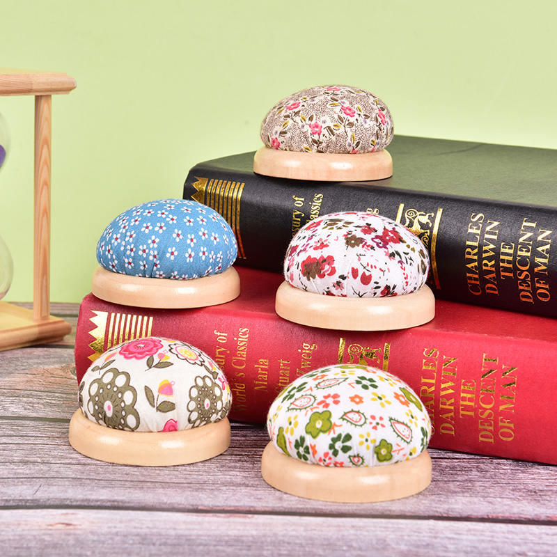 1 шт., деревянное нижнее основ – обзор и цена Sewing Pin Cushion