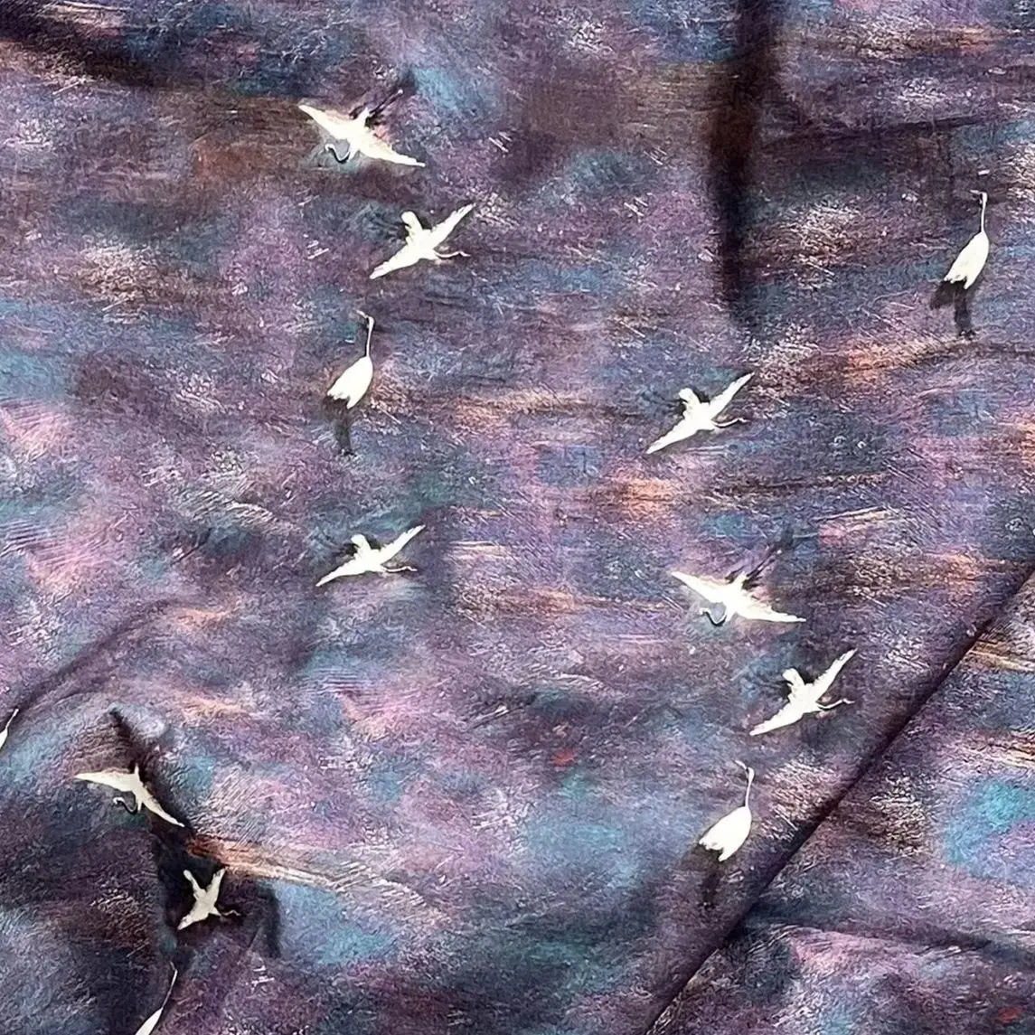 Ткань хлопковая 100% Violet As – обзор и цена Sewing Tie Dye