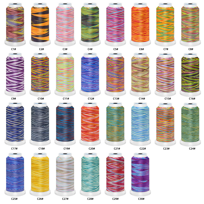 0,5/0,8/1 мм полиэстер, радужн – обзор и цена Sewing Thread In Textile